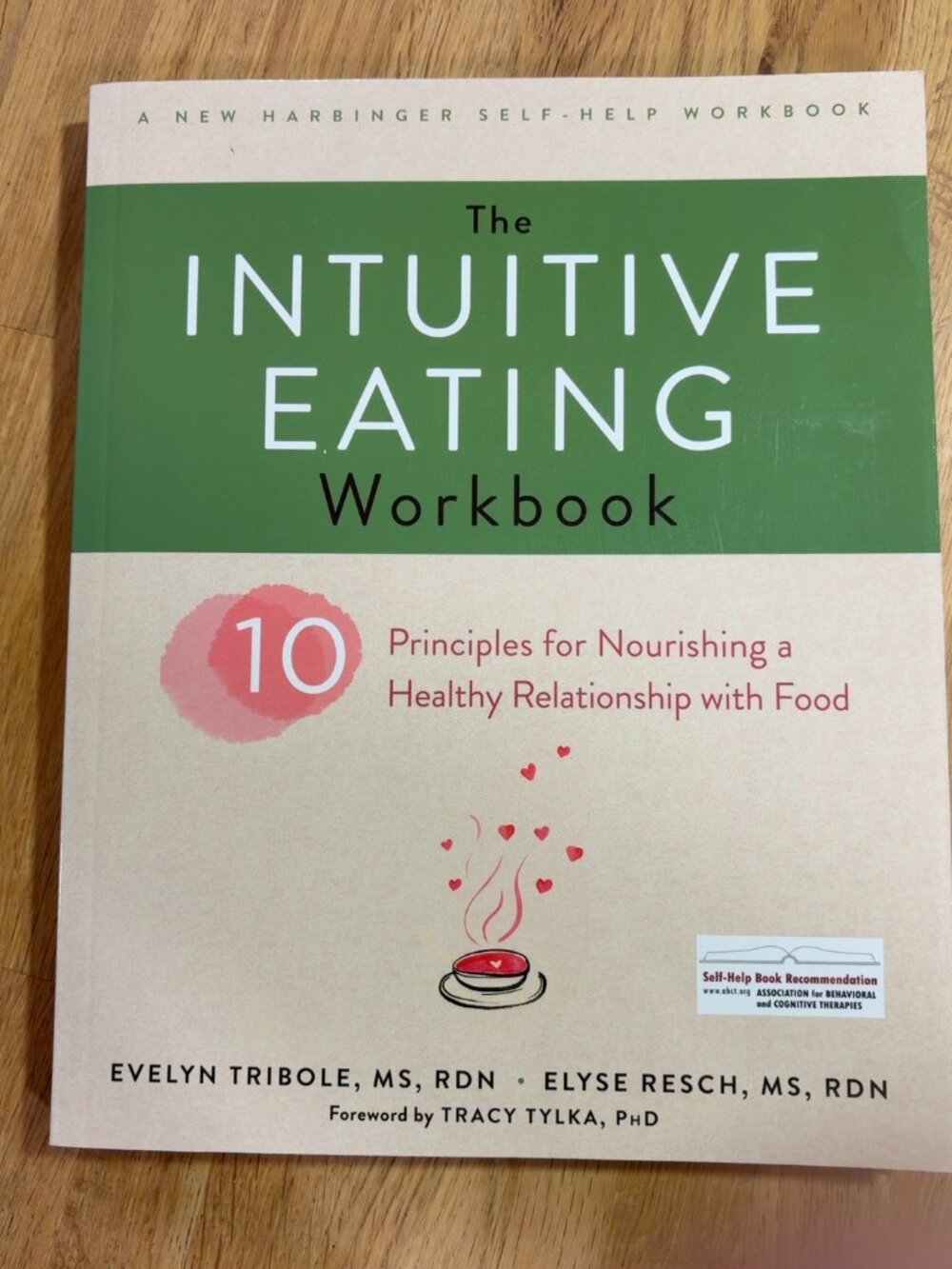 The Intuitive Eating Workbook – Tribole & Resch – Unread Paperback